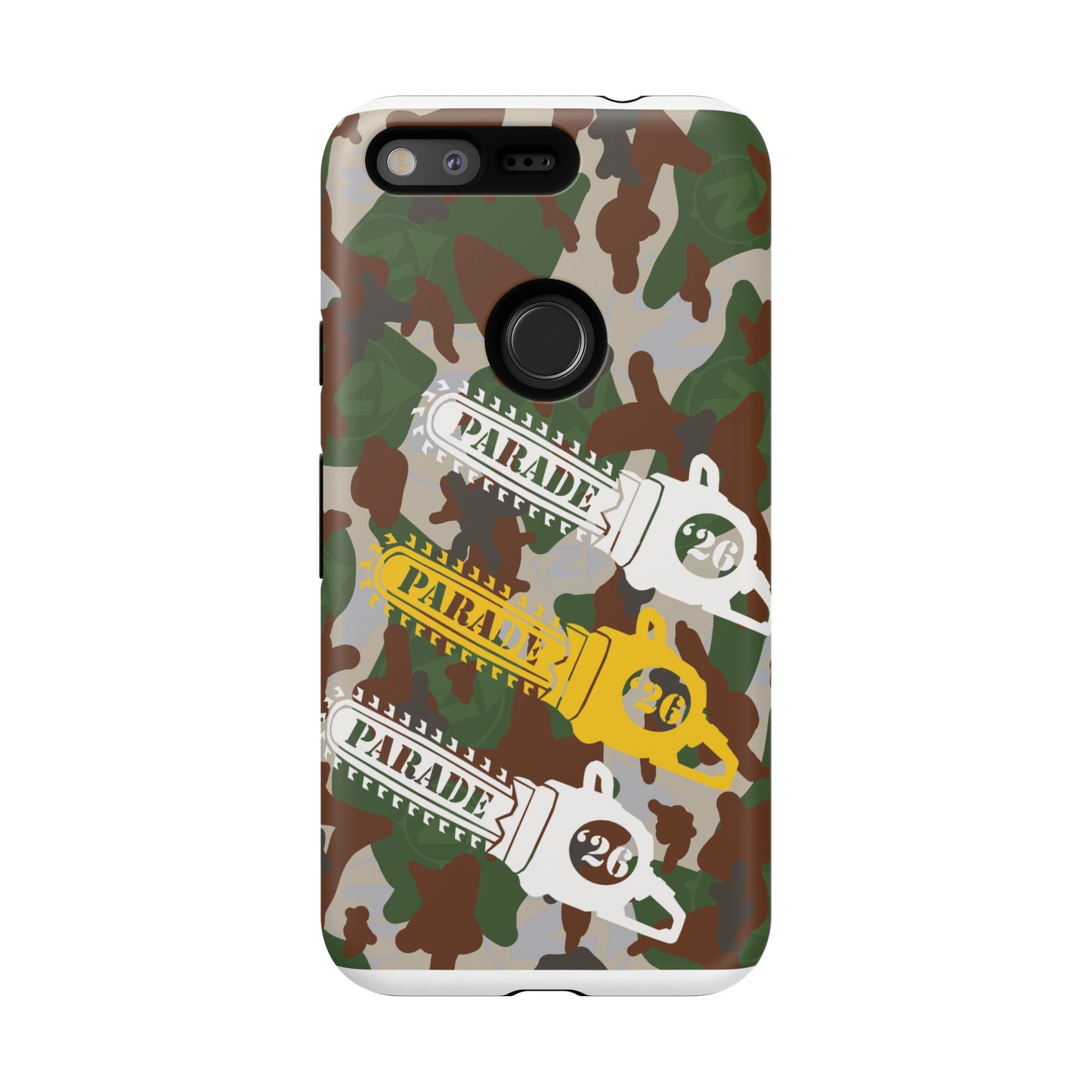 Chainsaw Icon | Camo - Protective Phone Case