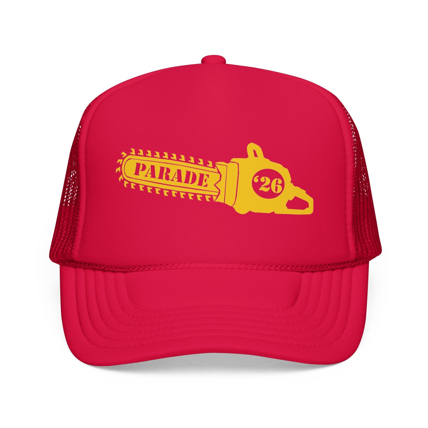 Chainsaw Icon - Retro Mesh Trucker Hat