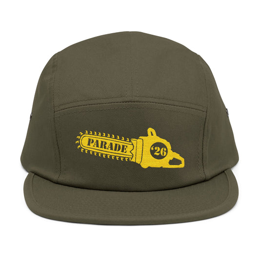 Chainsaw Icon - Embroidered 5-Panel Cap