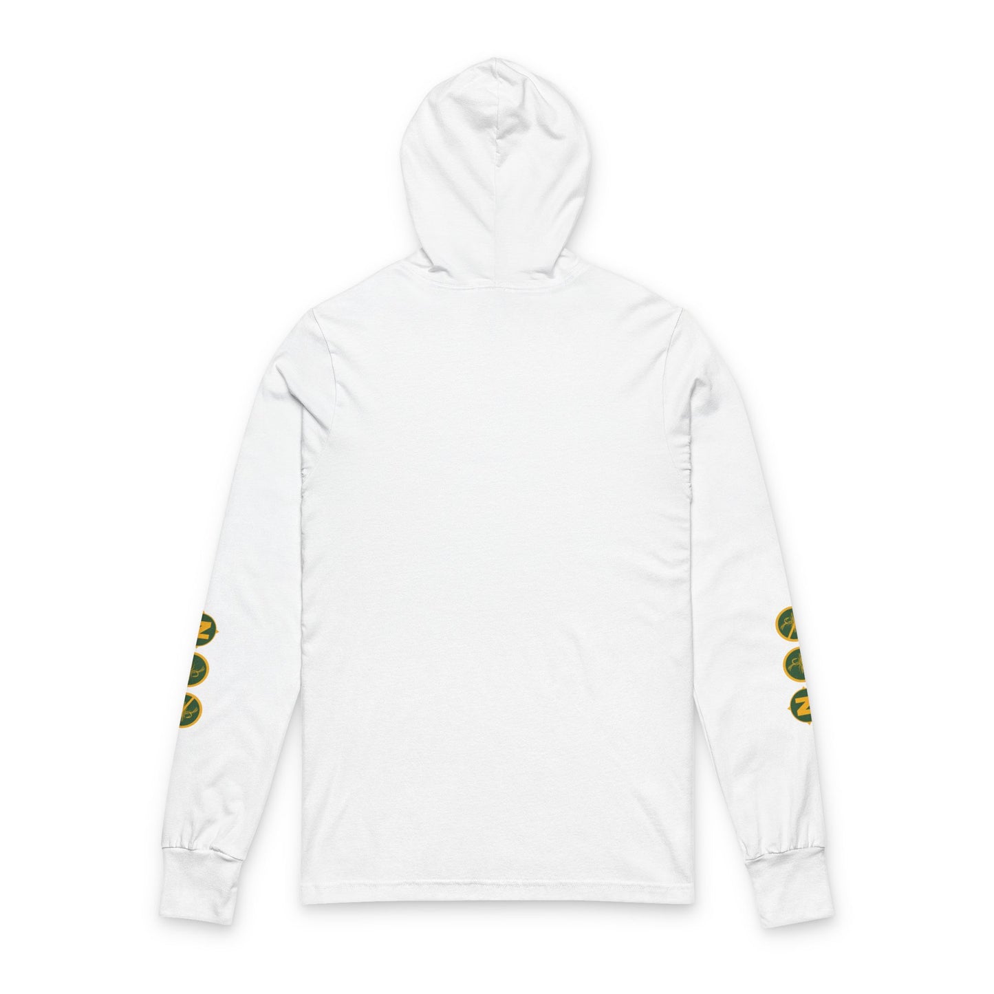 Barbless Bulls - Unisex Hooded Long Sleeve Tee