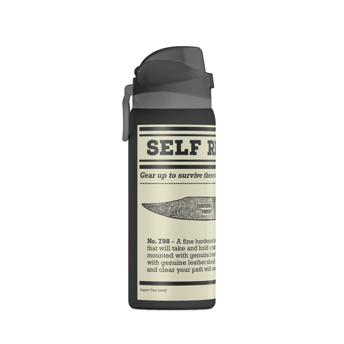 Self Reliance | Vintage Big Knife Mail Order - Oasis Insulated Water Bottle 32oz