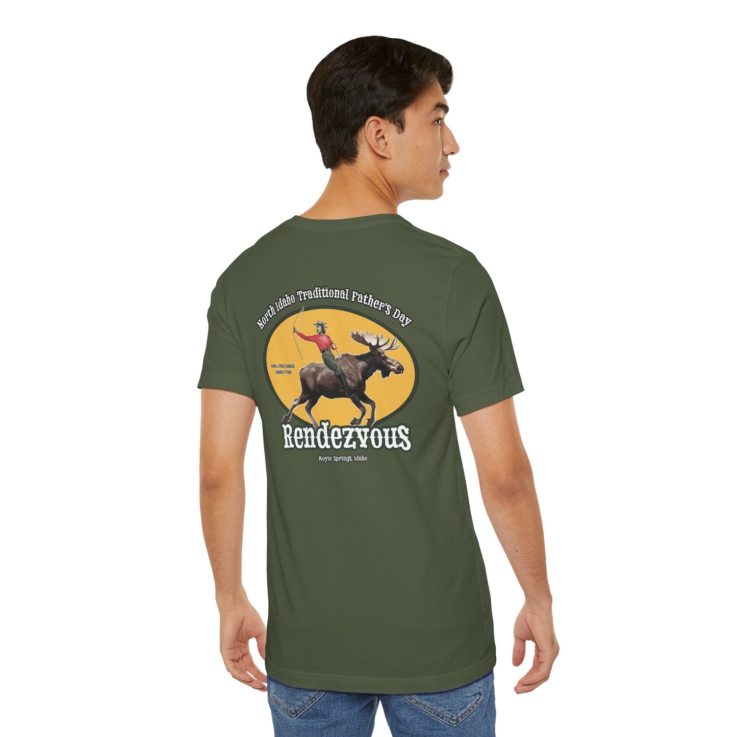 NITB Rendezvous | Moose Rider Beer Label - Unisex Jersey Short Sleeve Tee