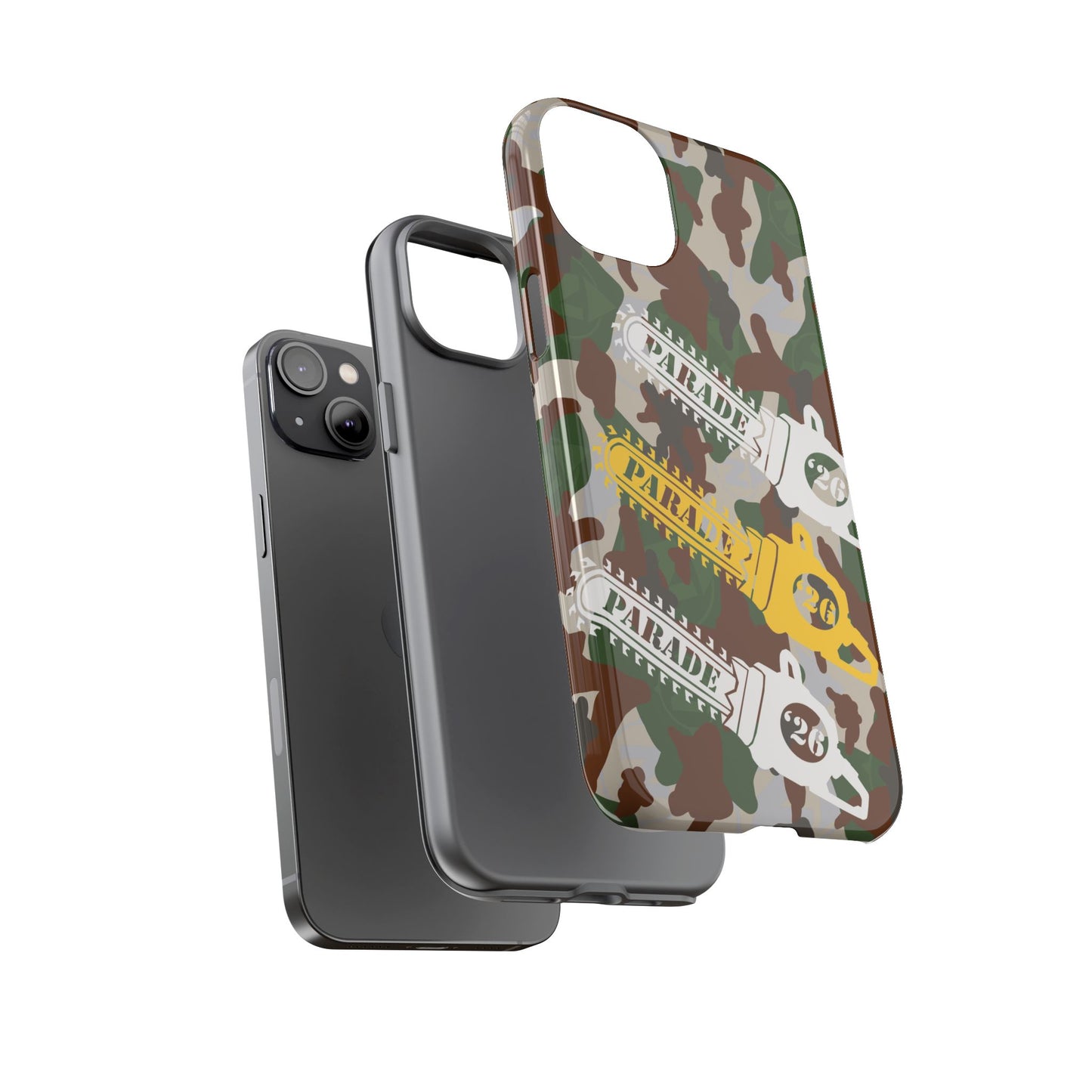 Chainsaw Icon | Camo - Protective Phone Case