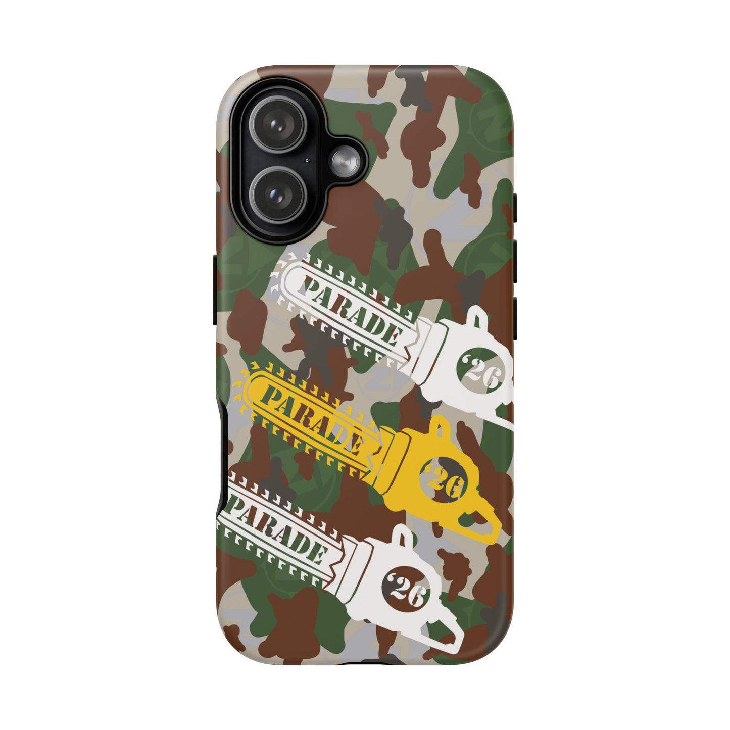 Chainsaw Icon | Camo - Protective Phone Case