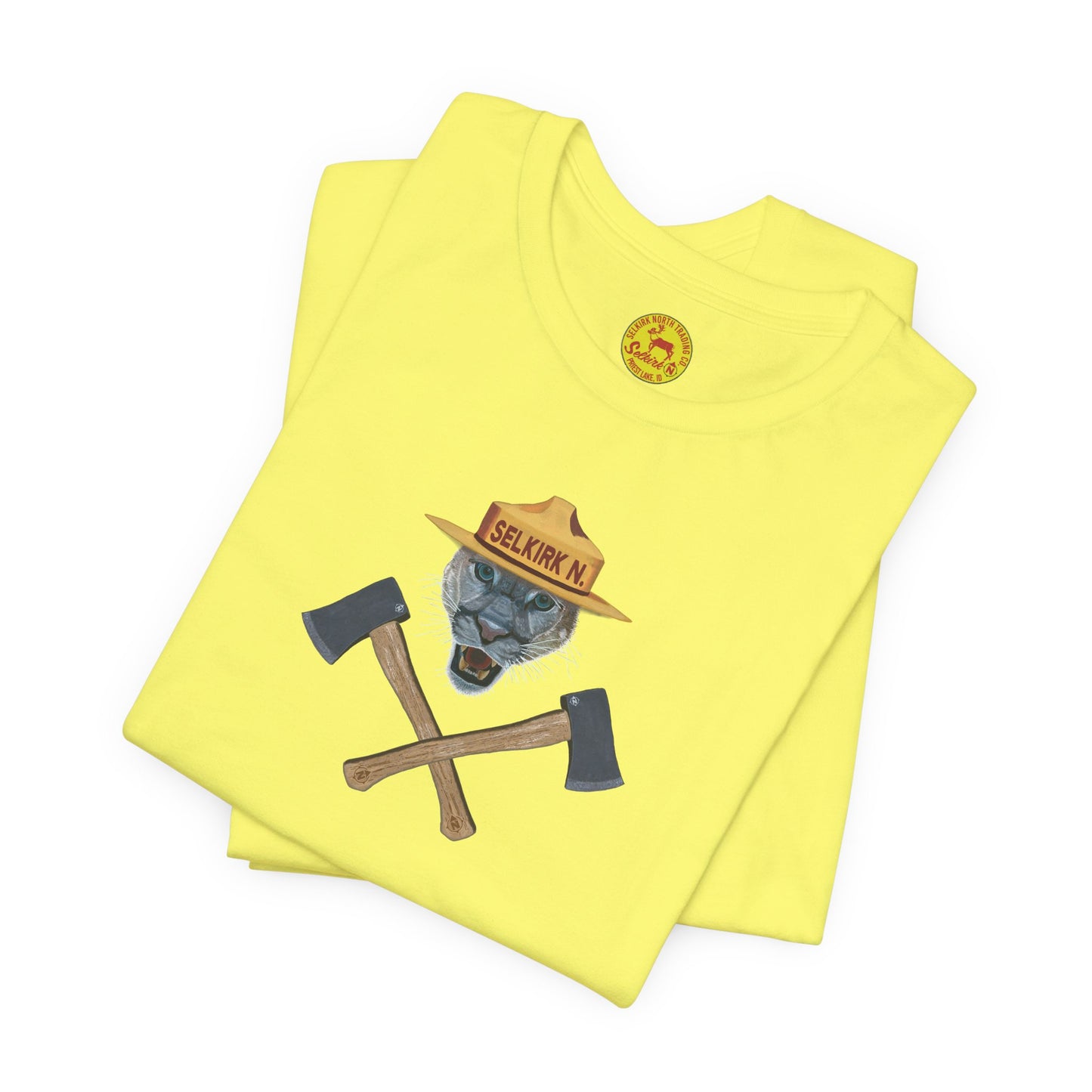 Selkirk Tommy | Vintage PSA Matchbook | Prevent Forest Fires  | Unisex SS T-Shirt