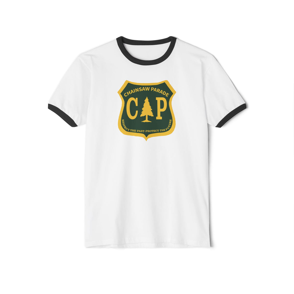 Legacy Shield - Retro Unisex Cotton Ringer T-Shirt