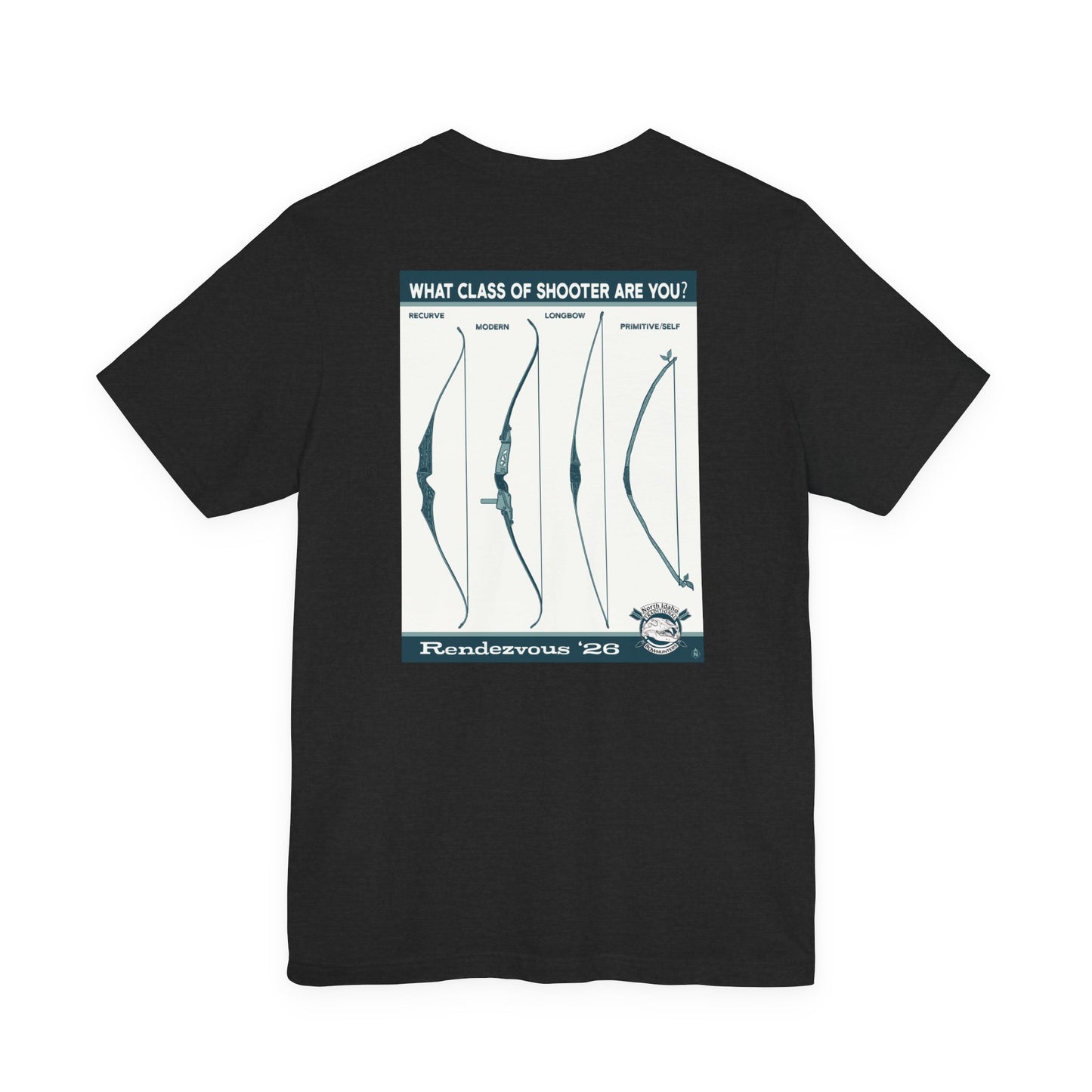 2026 NITB Rendezvous "SHOOTER" - Unisex Jersey Short Sleeve Tee