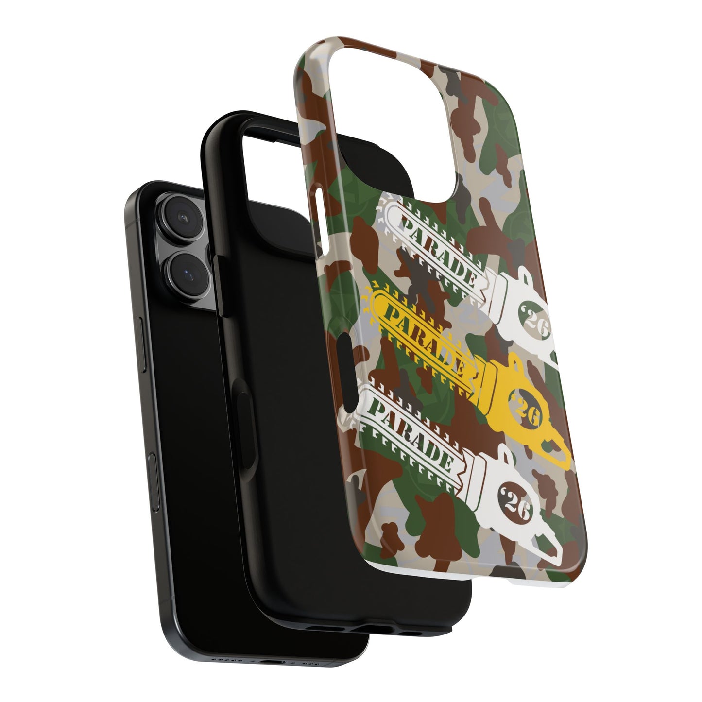 Chainsaw Icon | Camo - Protective Phone Case