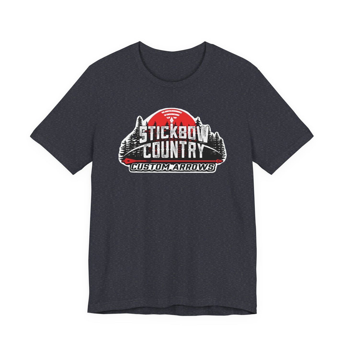 Stickbow Country Custom Arrows Logo - Short Sleeve Tee