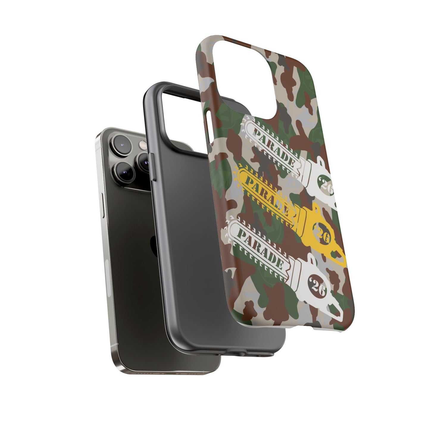 Chainsaw Icon | Camo - Protective Phone Case