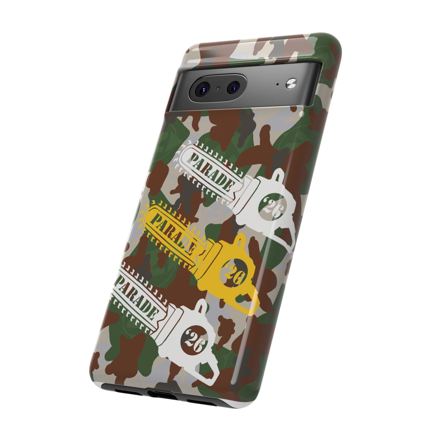 Chainsaw Icon | Camo - Protective Phone Case