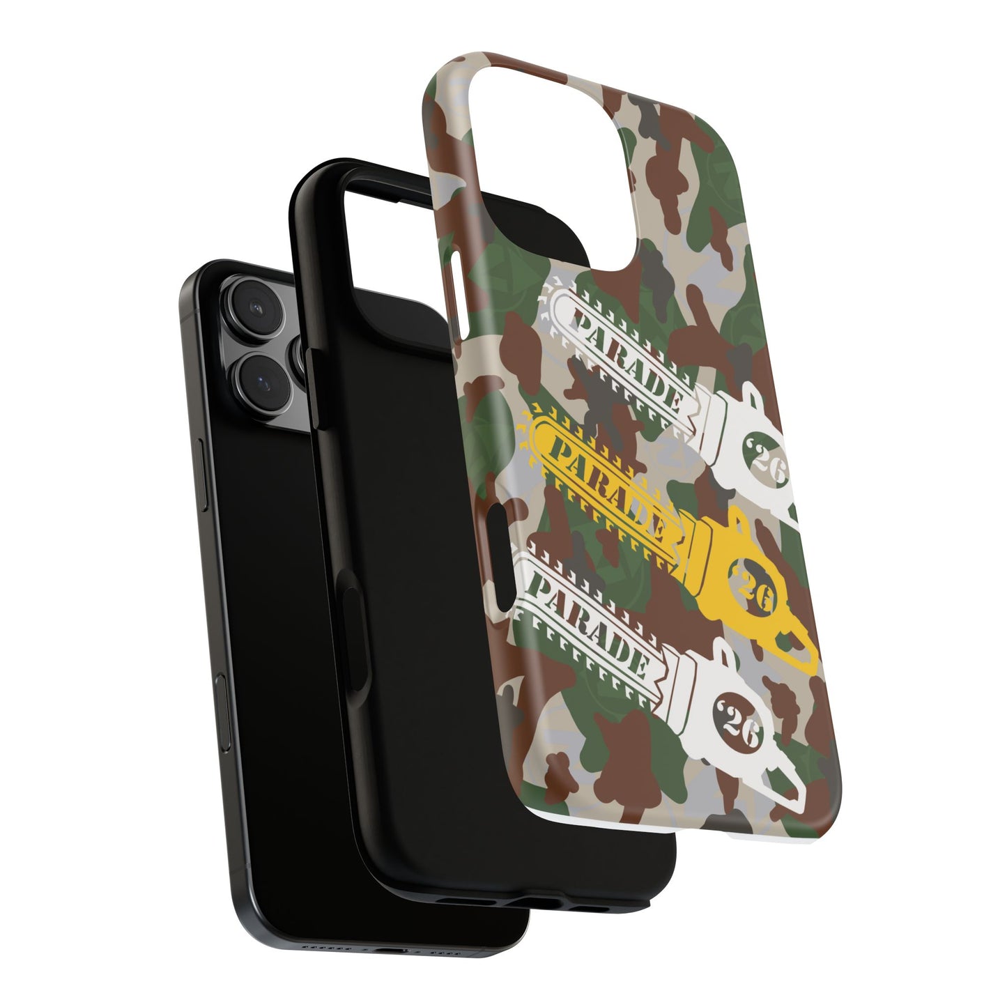 Chainsaw Icon | Camo - Protective Phone Case