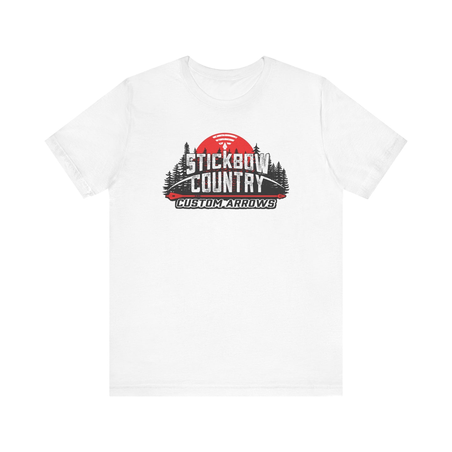 Stickbow Country Custom Arrows Logo - Short Sleeve Tee