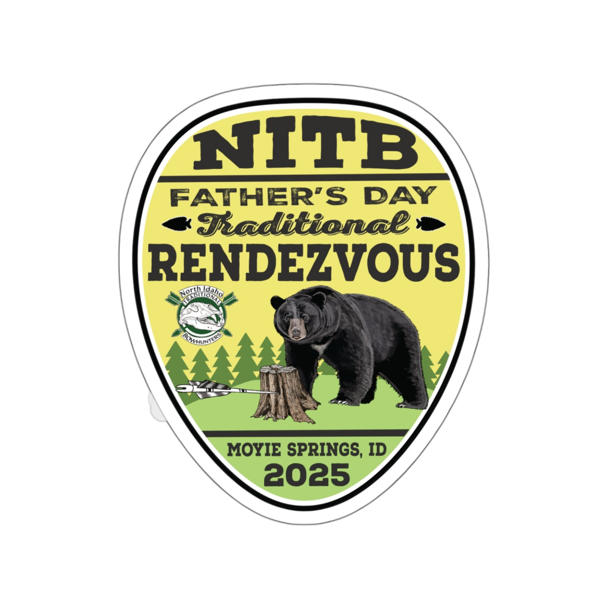 2025 NITB Rendezvous - Die-Cut Stickers