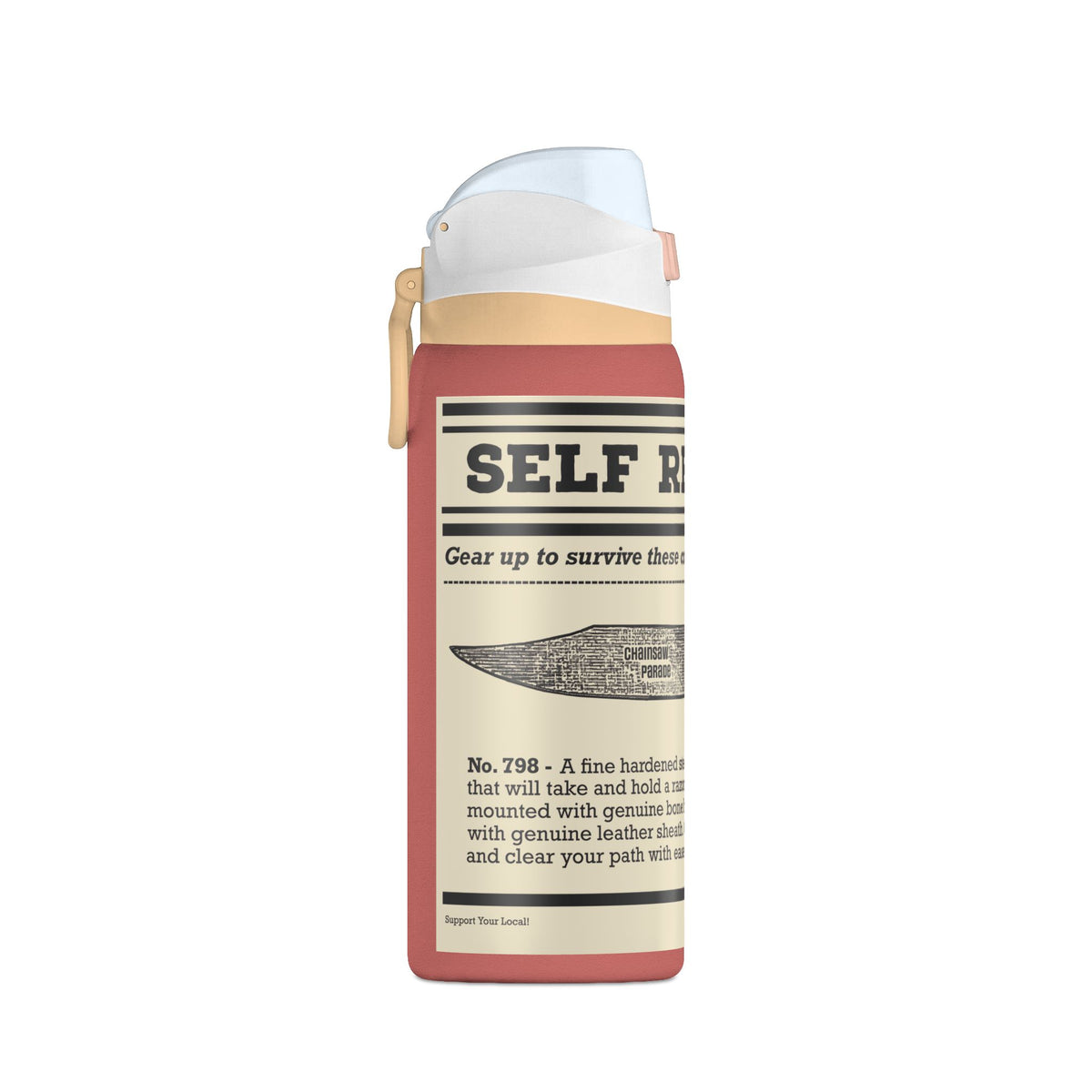 Self Reliance | Vintage Big Knife Mail Order - Oasis Insulated Water Bottle 32oz