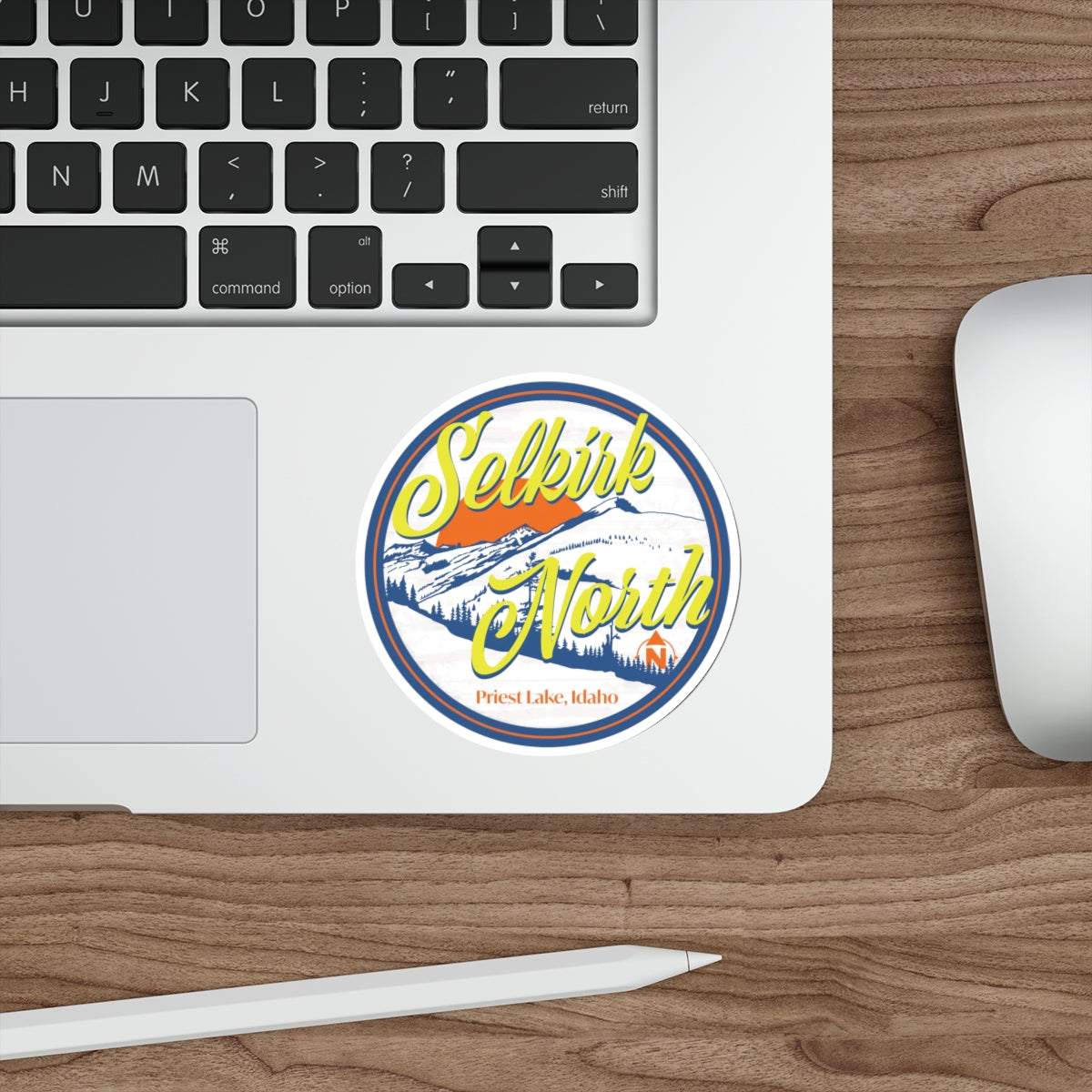 Selkirk Crest Trekker - Die-Cut Stickers