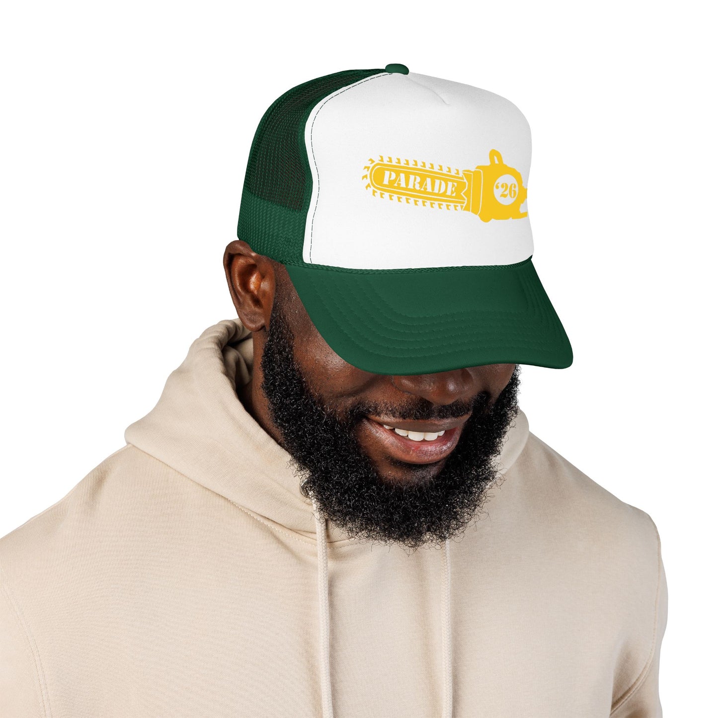 Chainsaw Icon - Retro Mesh Trucker Hat