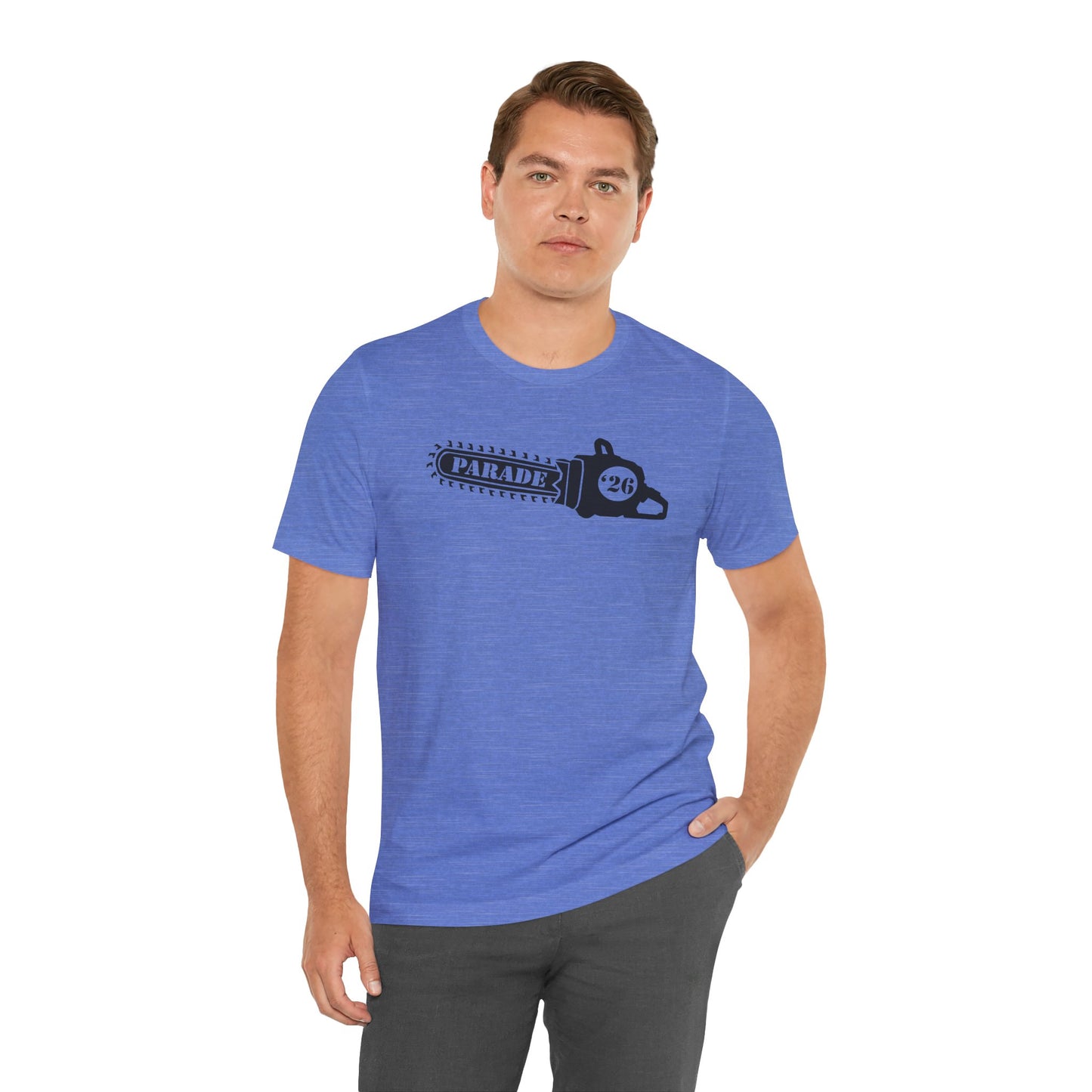 Chainsaw Icon — Retro Logo SS T-Shirt