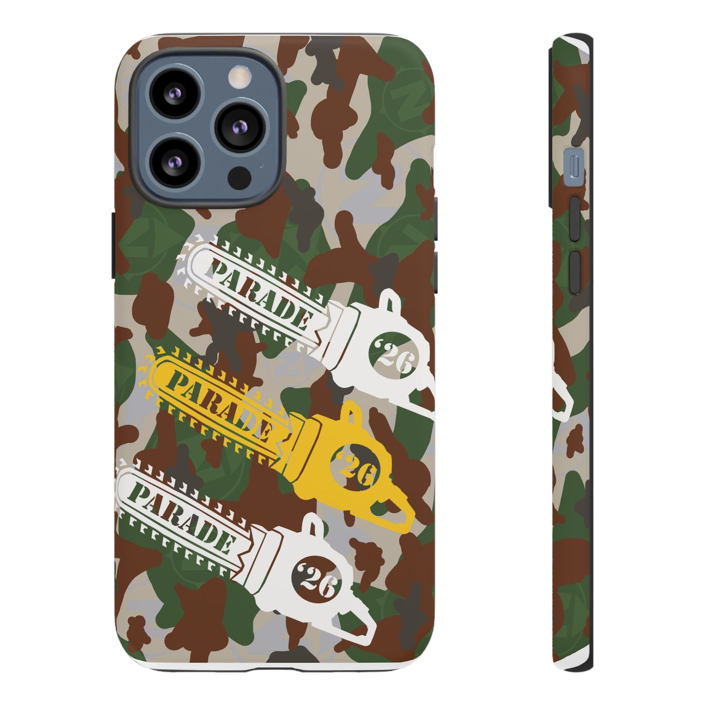 Chainsaw Icon | Camo - Protective Phone Case