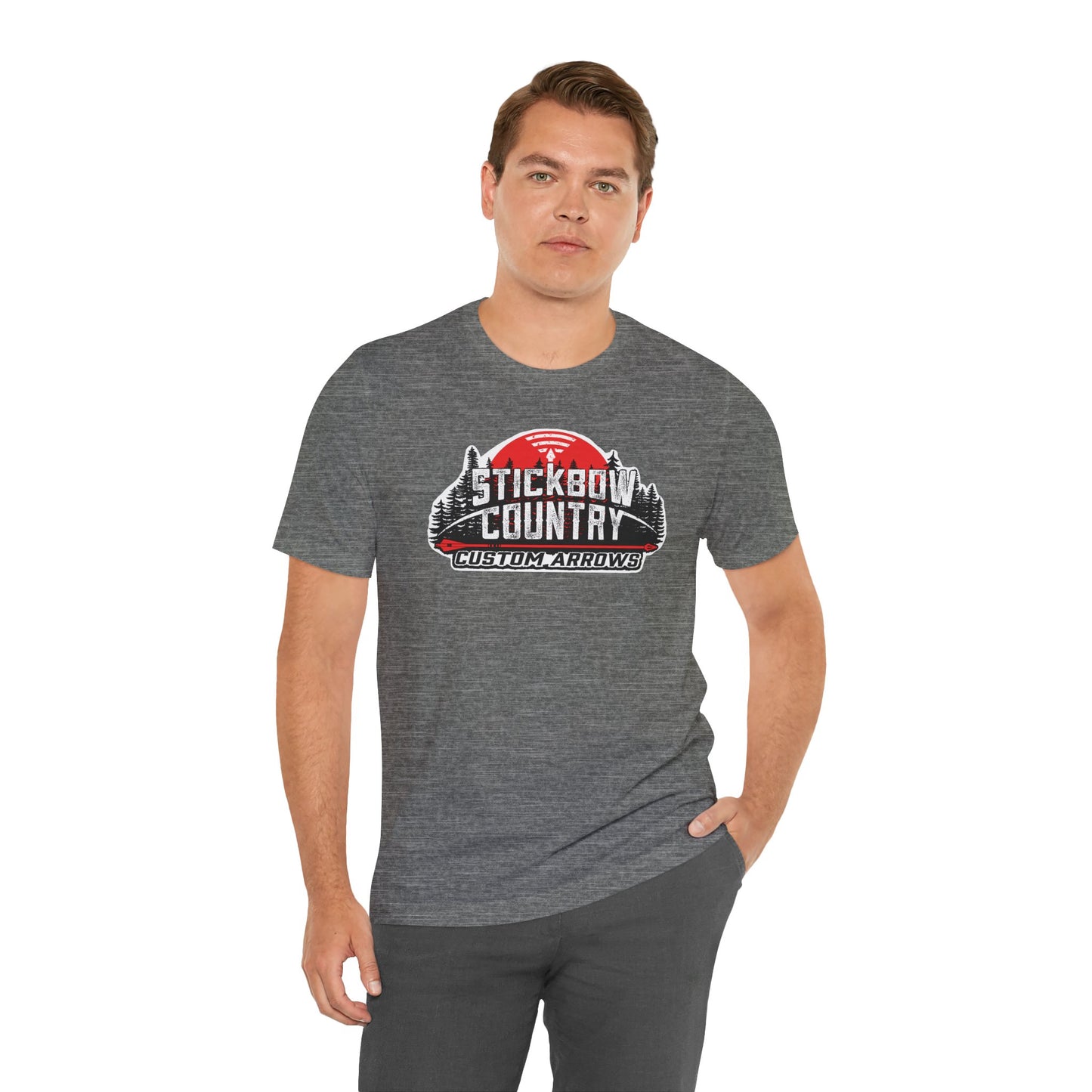 Stickbow Country Custom Arrows Logo - Short Sleeve Tee