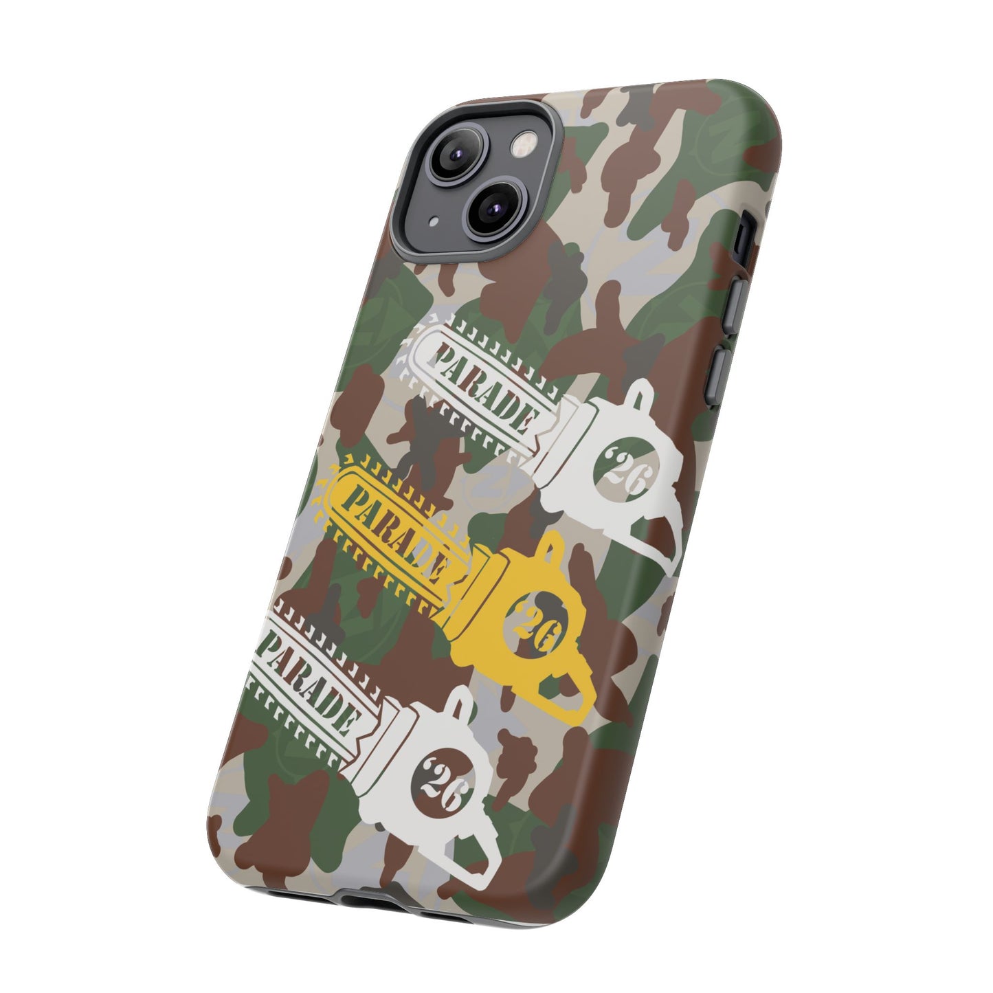 Chainsaw Icon | Camo - Protective Phone Case