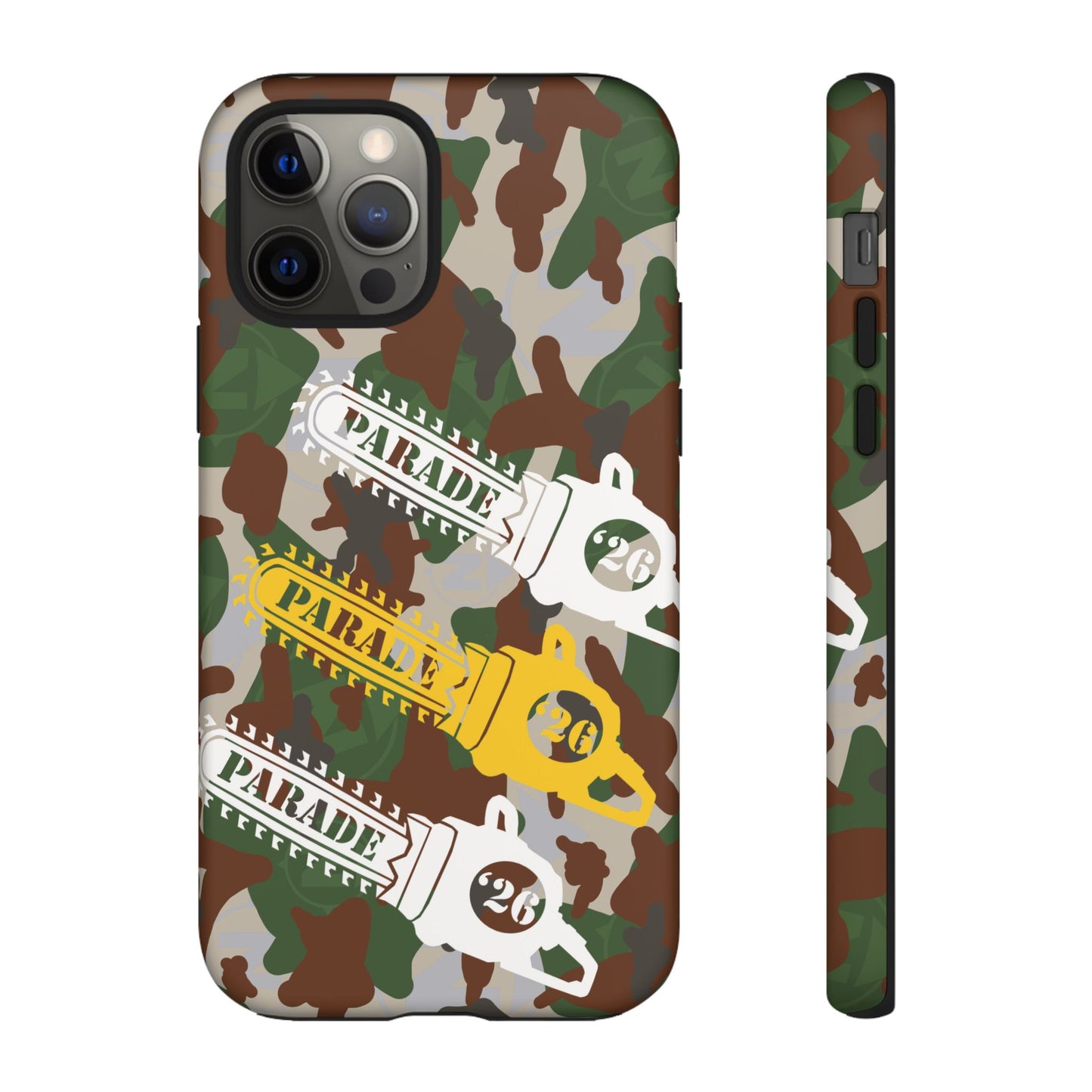 Chainsaw Icon | Camo - Protective Phone Case