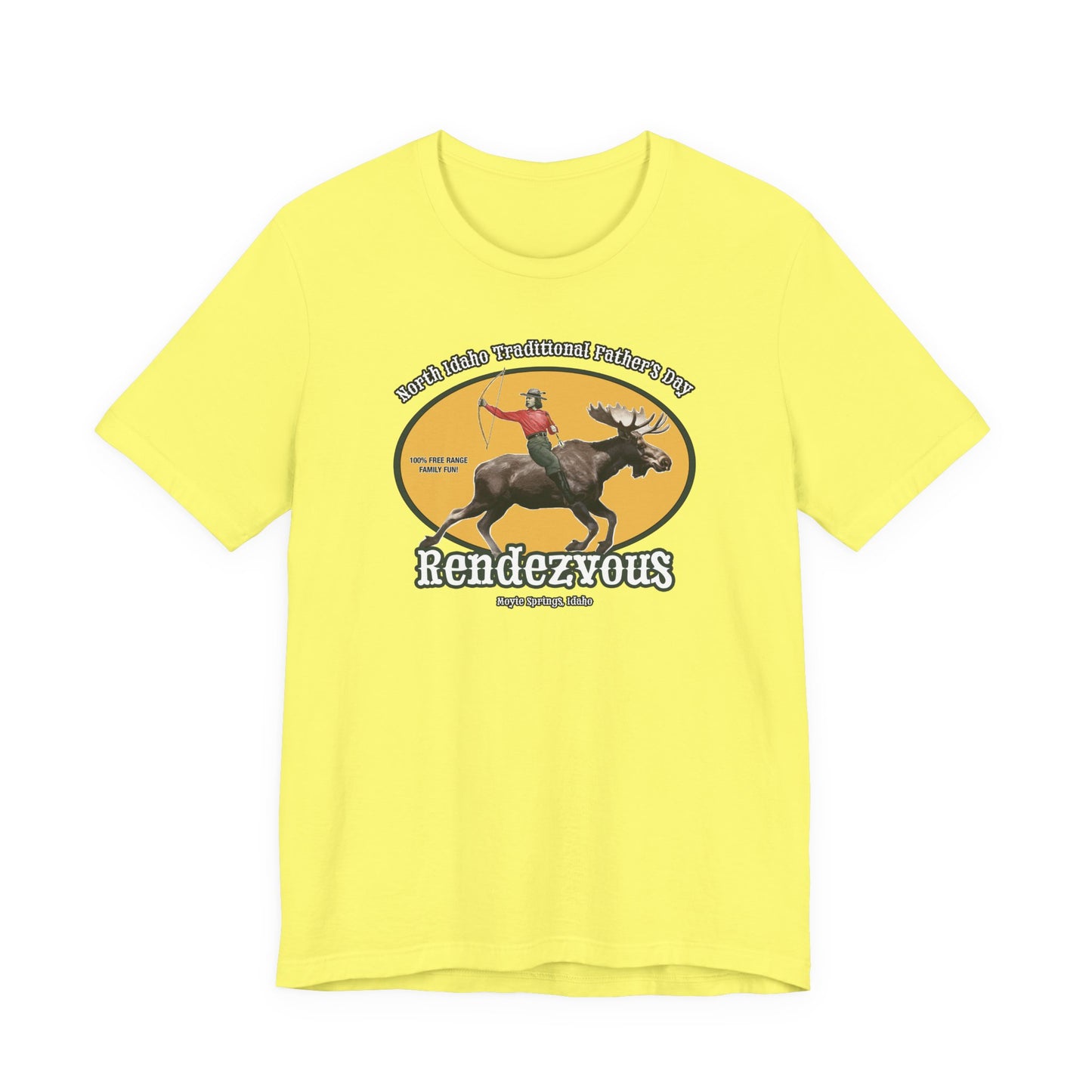 NITB Rendezvous | Moose Rider Beer Label - Unisex Jersey Short Sleeve Tee