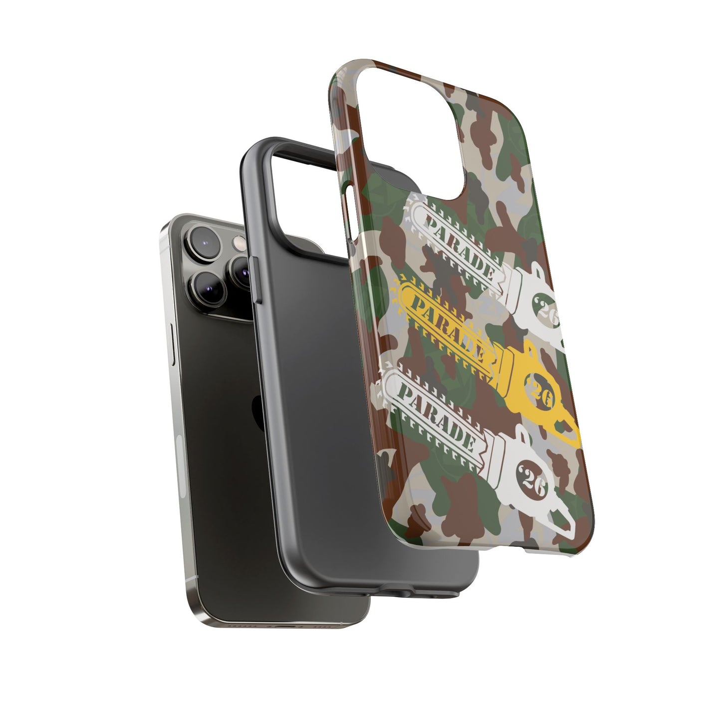 Chainsaw Icon | Camo - Protective Phone Case