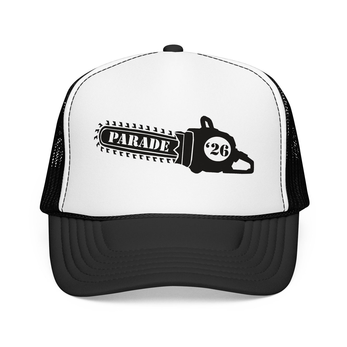 Chainsaw Icon - Retro Mesh Trucker Hat