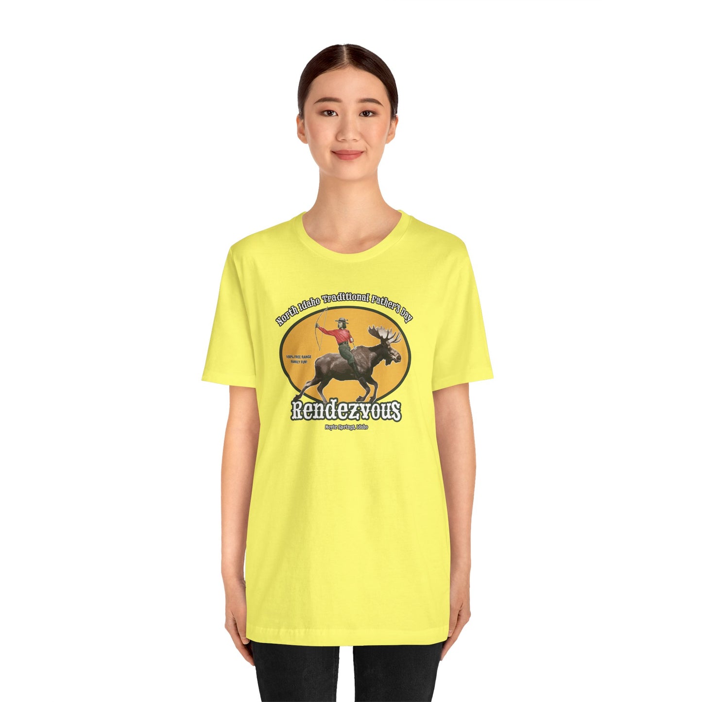 NITB Rendezvous | Moose Rider Beer Label - Unisex Jersey Short Sleeve Tee