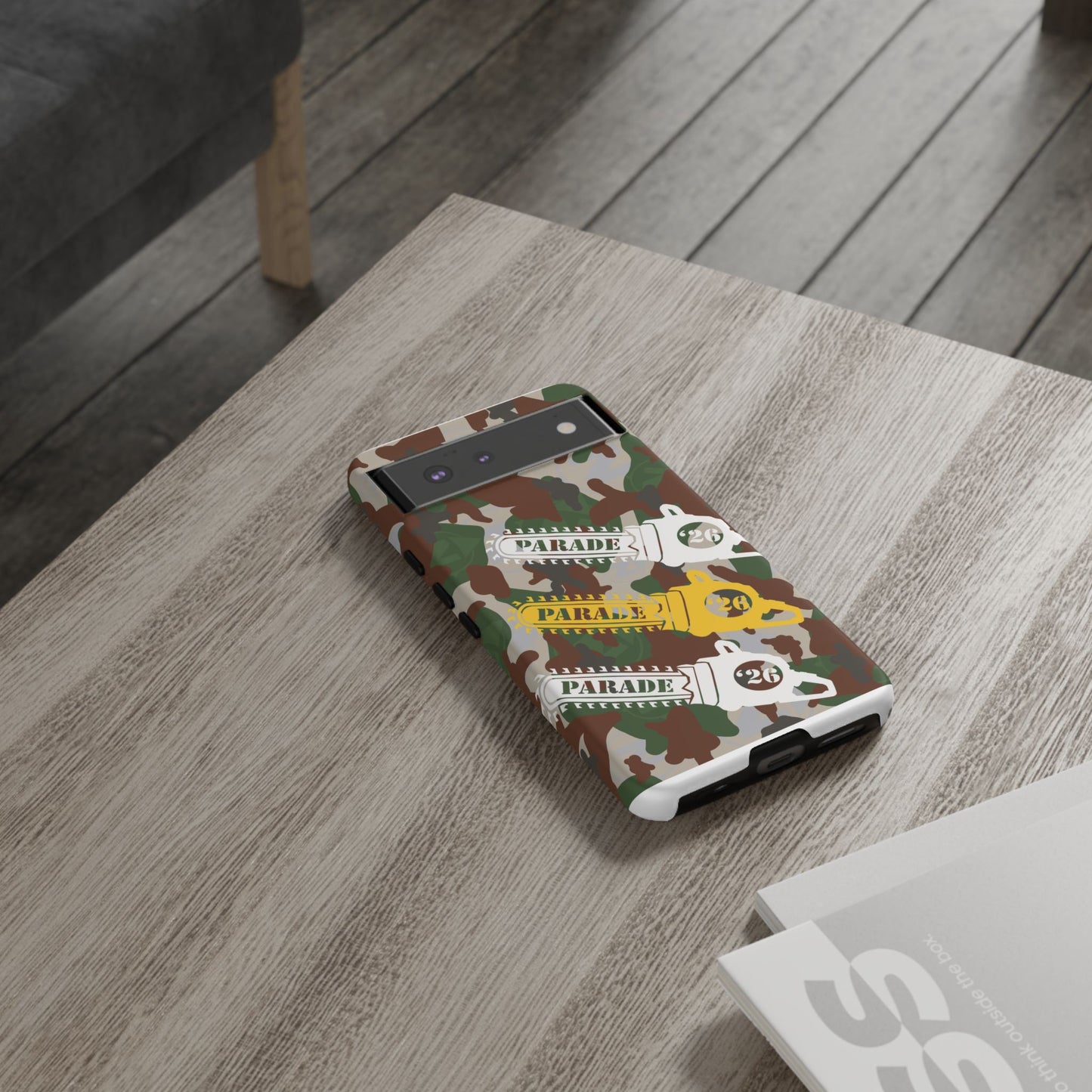 Chainsaw Icon | Camo - Protective Phone Case