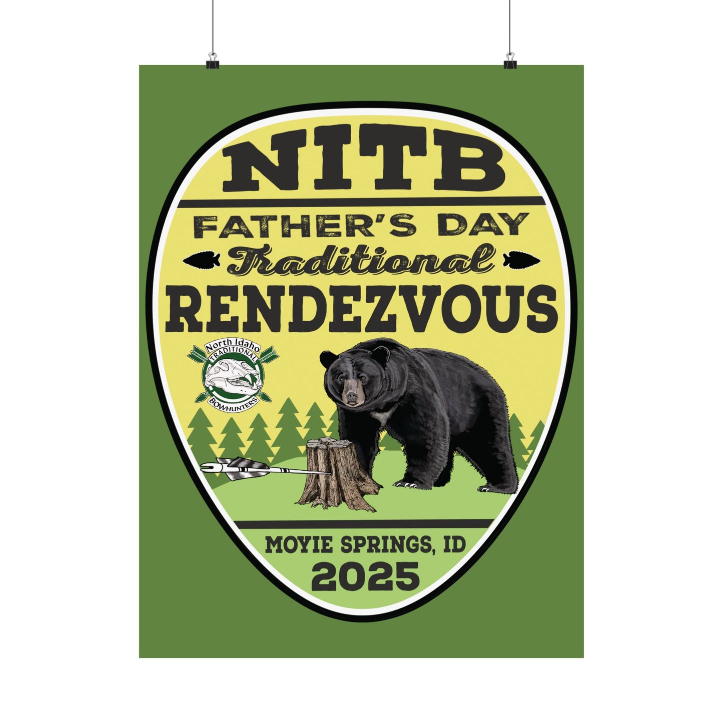 2025 NITB Rendezvous - Matte Vertical Poster