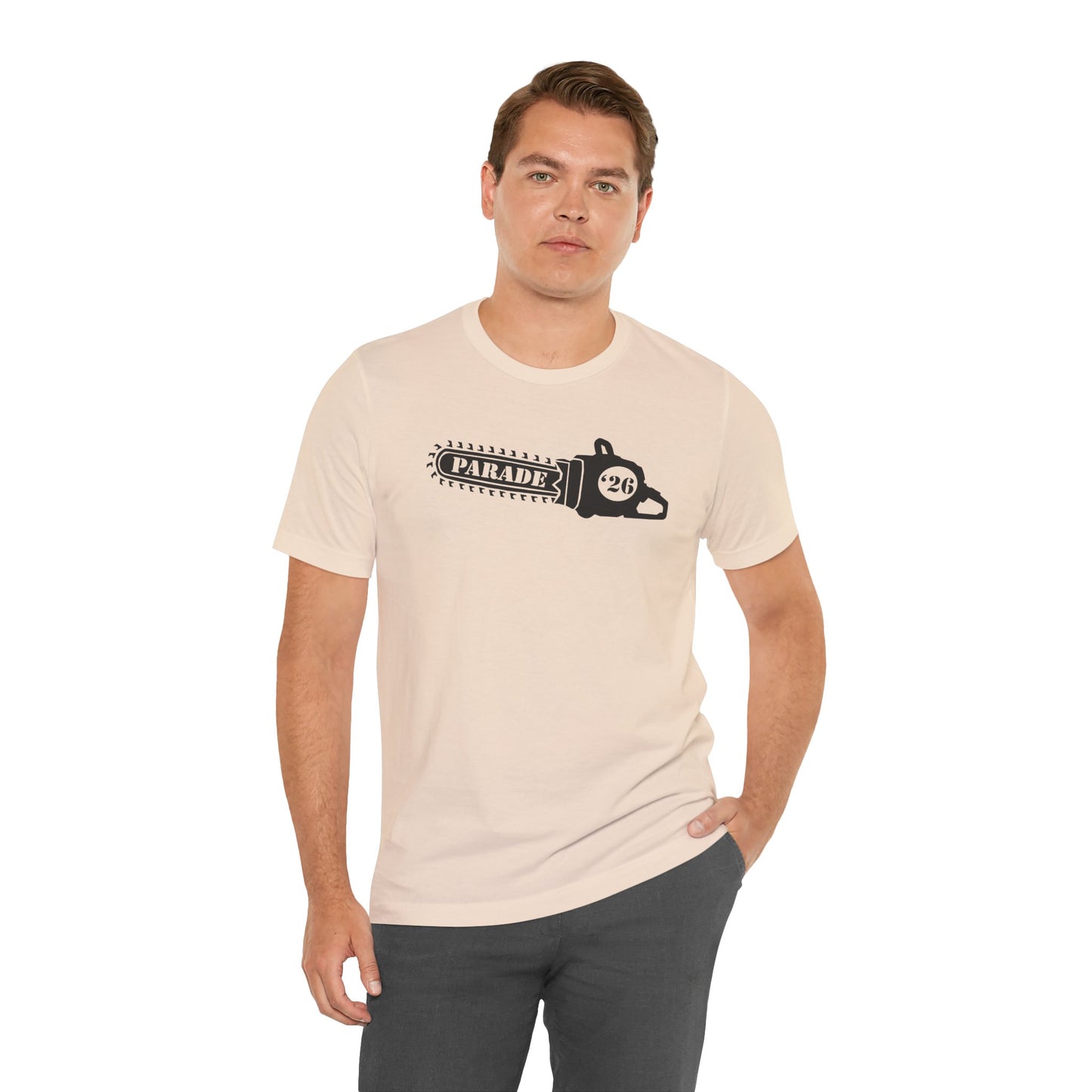 Chainsaw Icon — Retro Logo SS T-Shirt