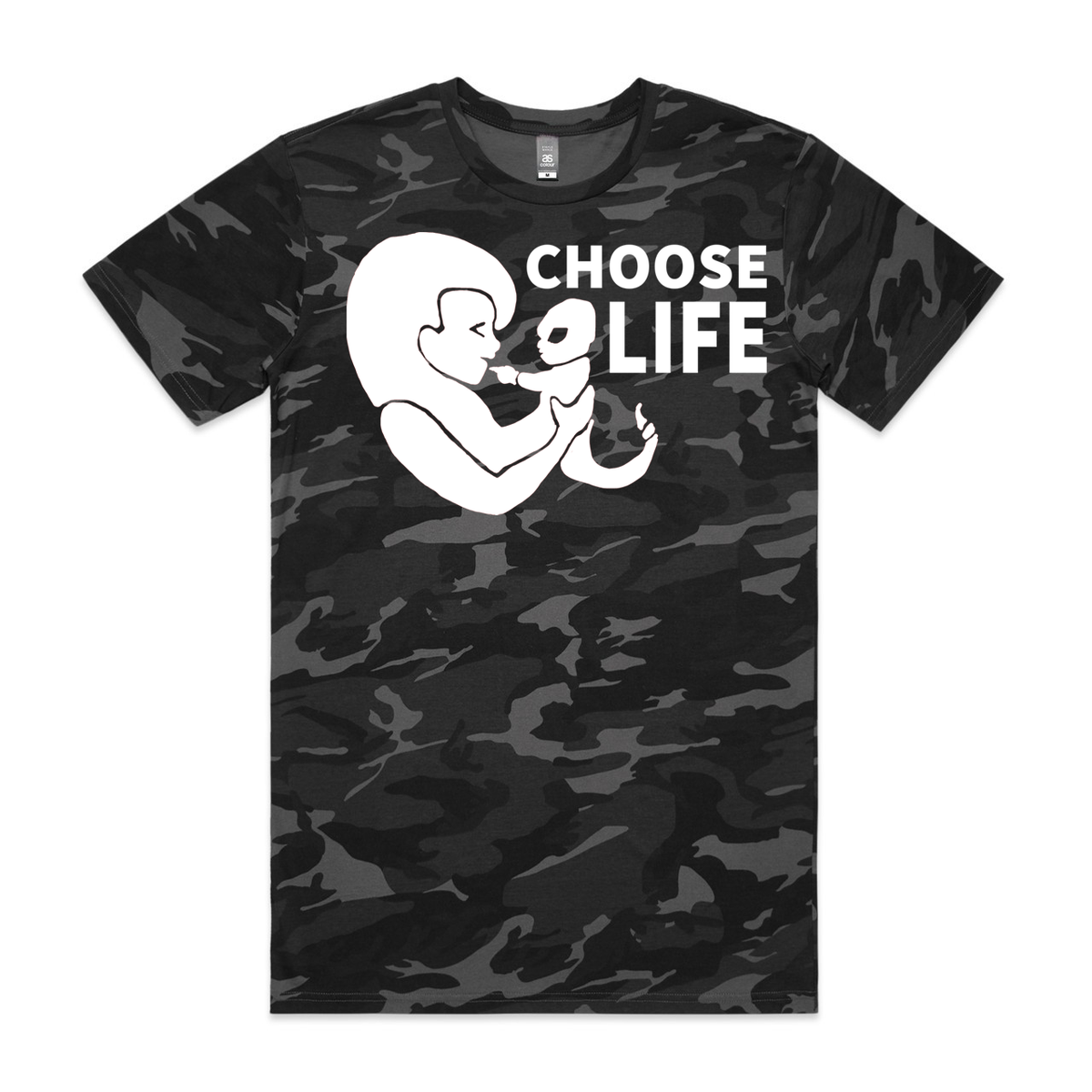 Choose Life | Extra Terrestrial - Staple Camo Tees (Woodland and Urban)