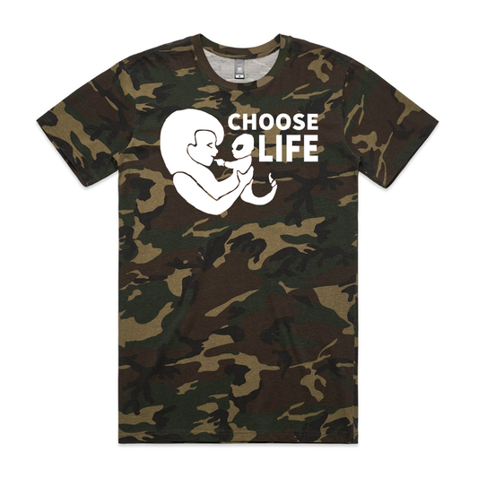 Choose Life | Extra Terrestrial - Staple Camo Tees (Woodland and Urban)