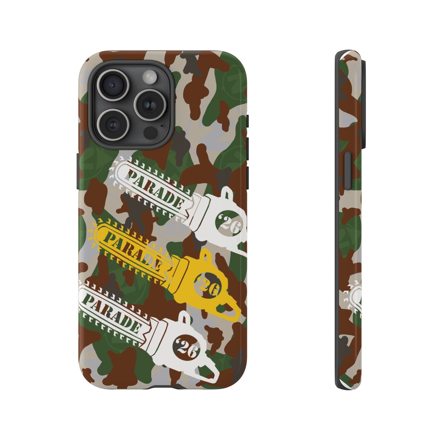 Chainsaw Icon | Camo - Protective Phone Case