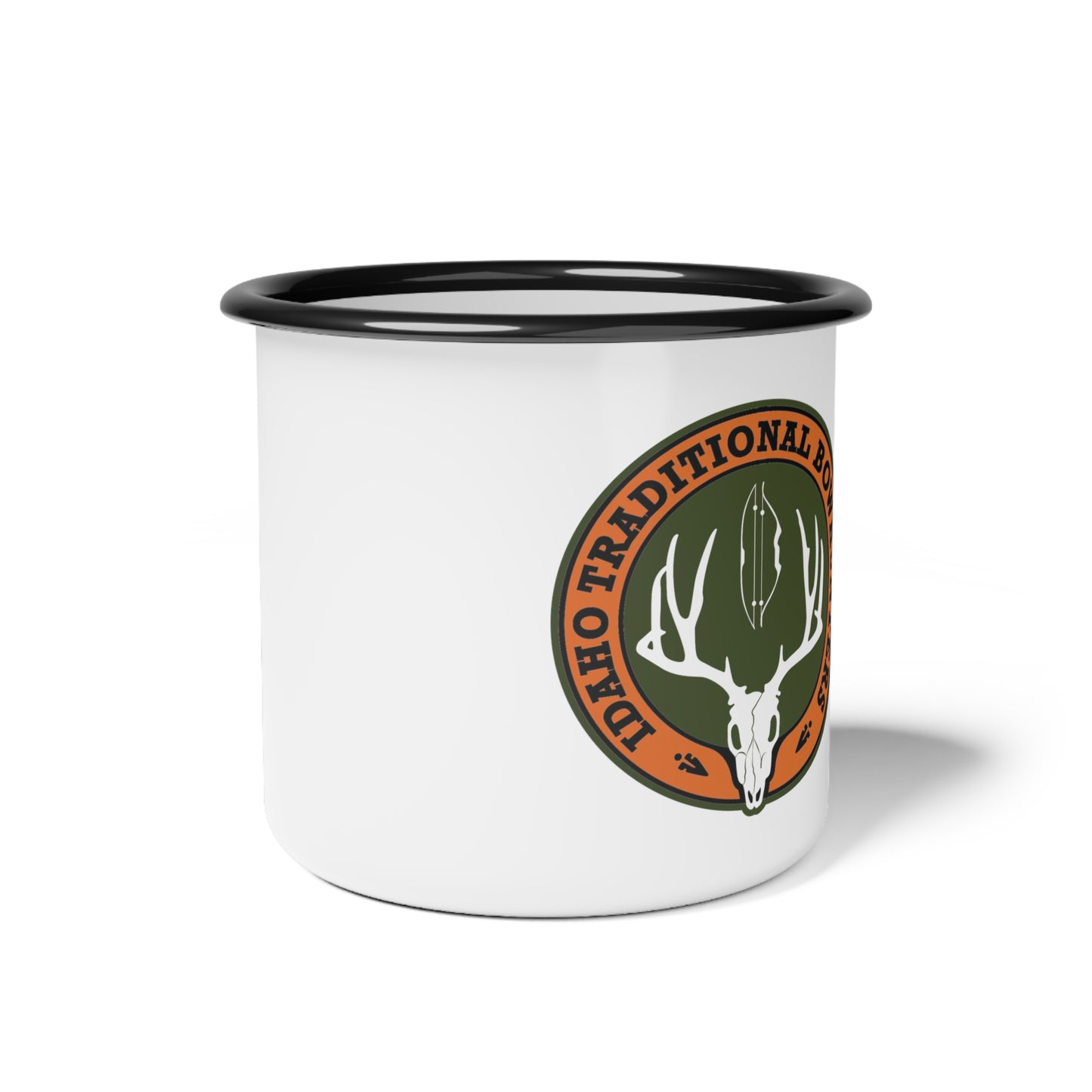 Idaho Traditional Bowhunters - Enamel Camp Cup