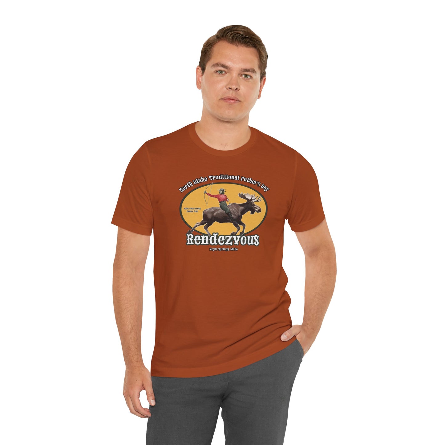 NITB Rendezvous | Moose Rider Beer Label - Unisex Jersey Short Sleeve Tee