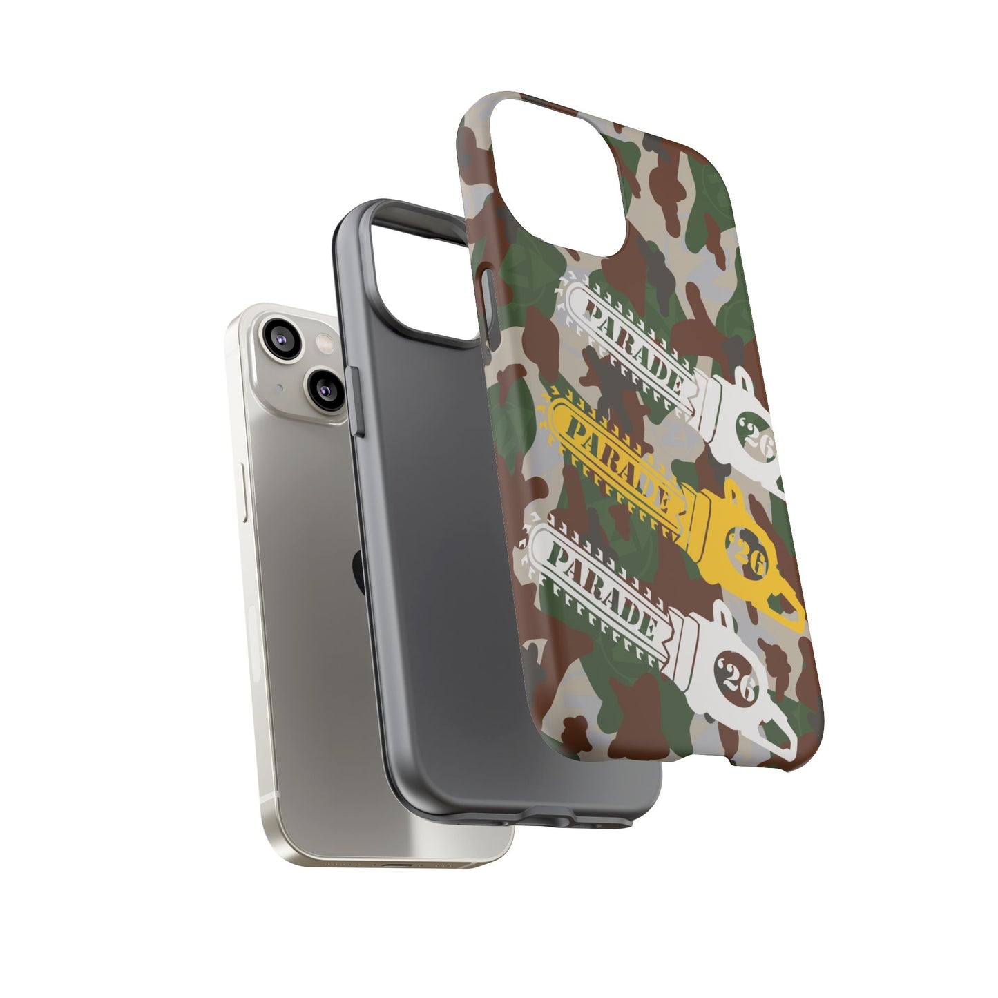 Chainsaw Icon | Camo - Protective Phone Case