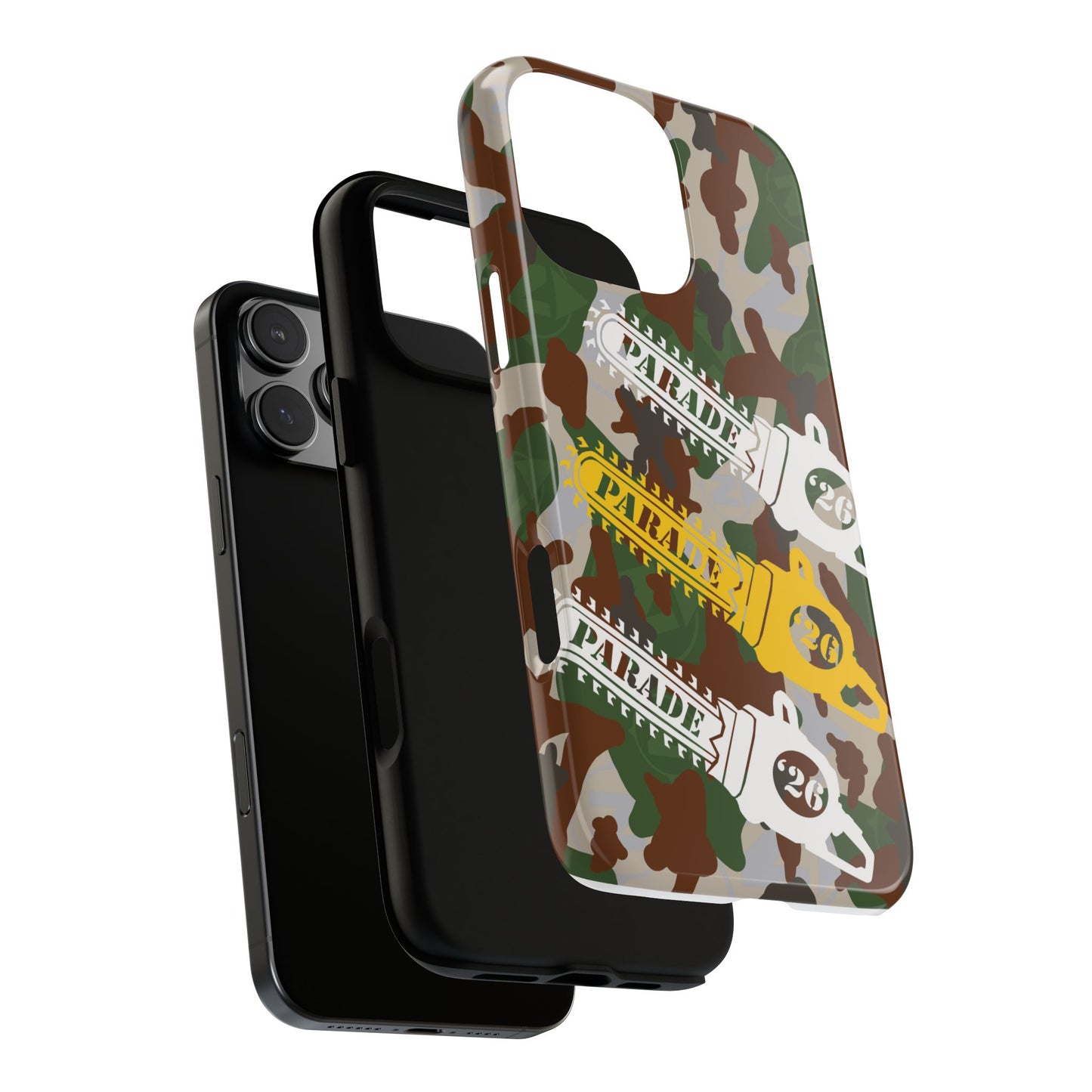 Chainsaw Icon | Camo - Protective Phone Case