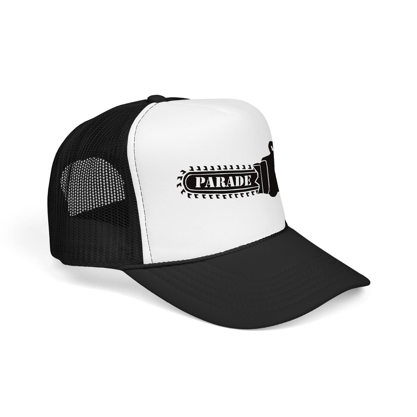 Chainsaw Icon - Retro Mesh Trucker Hat