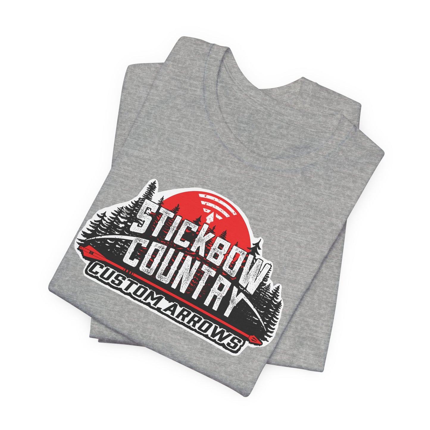 Stickbow Country Custom Arrows Logo - Short Sleeve Tee