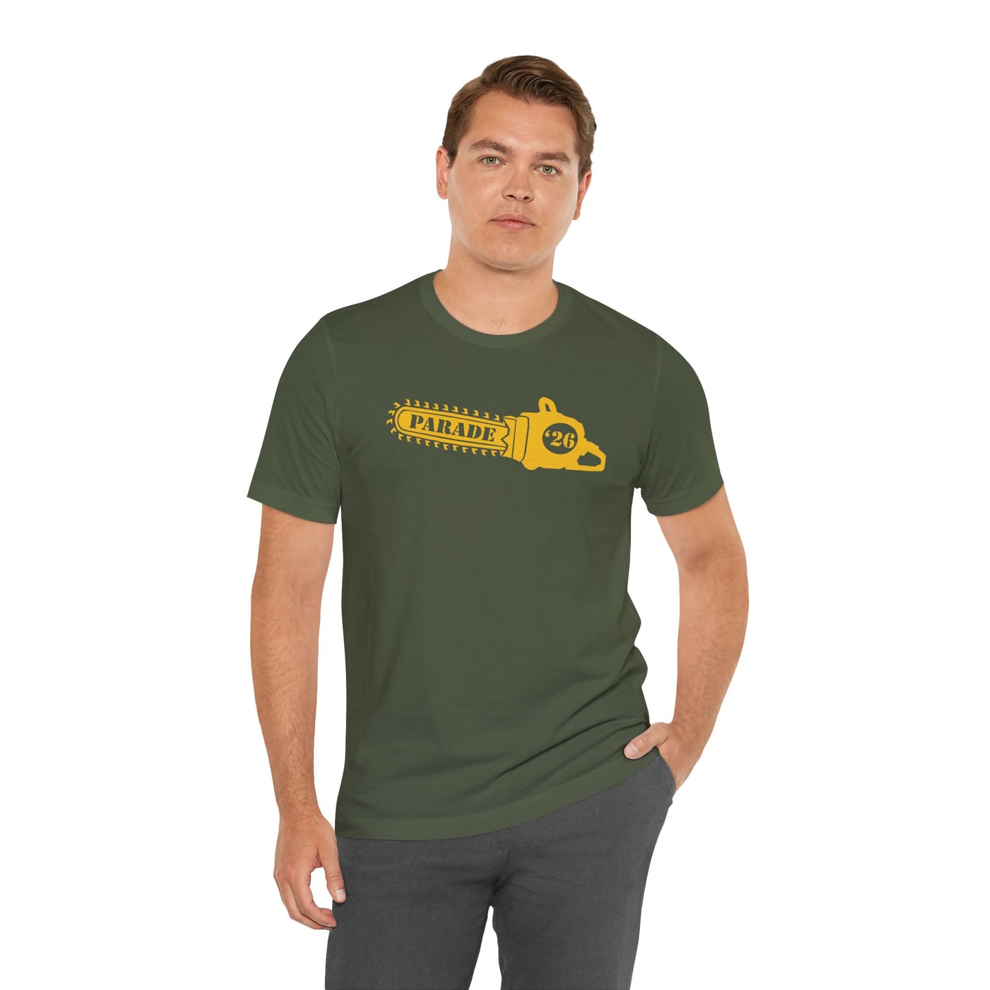 Chainsaw Icon — Retro Logo SS T-Shirt