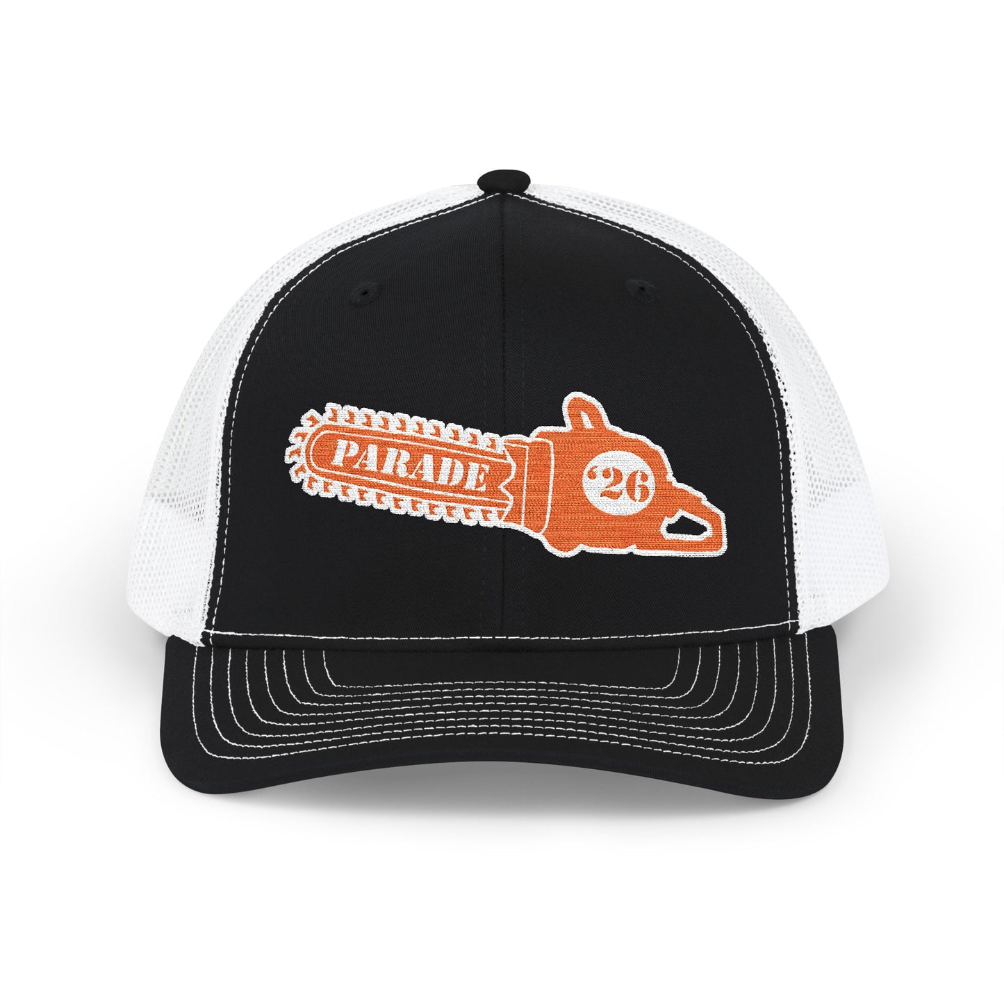 Chainsaw Icon | Creamsicle -  Embroidered Richardson Trucker Snapback