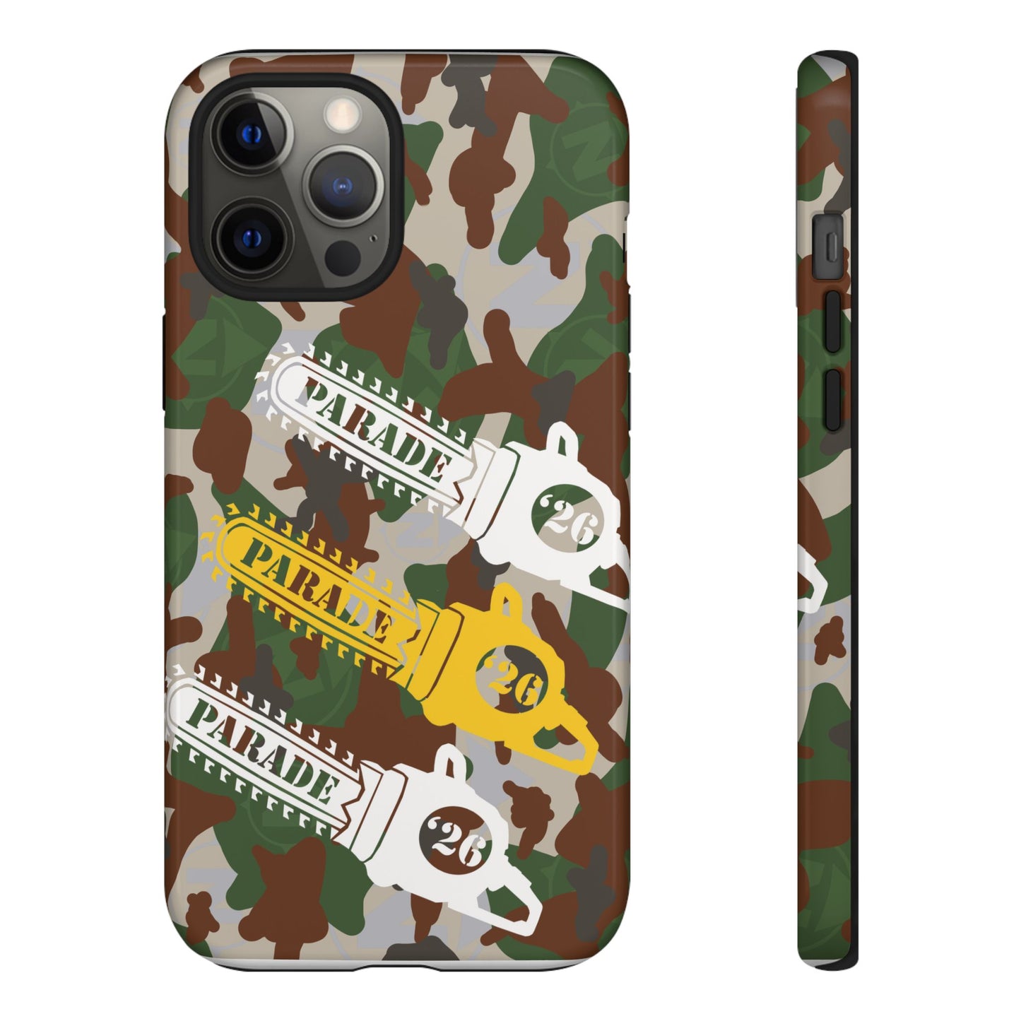 Chainsaw Icon | Camo - Protective Phone Case