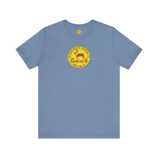 Vintage Caribou Patch - Unisex Jersey Tee