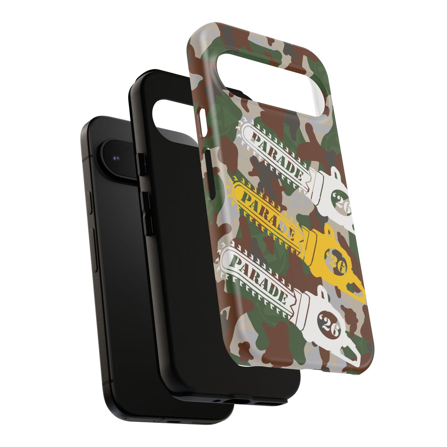 Chainsaw Icon | Camo - Protective Phone Case