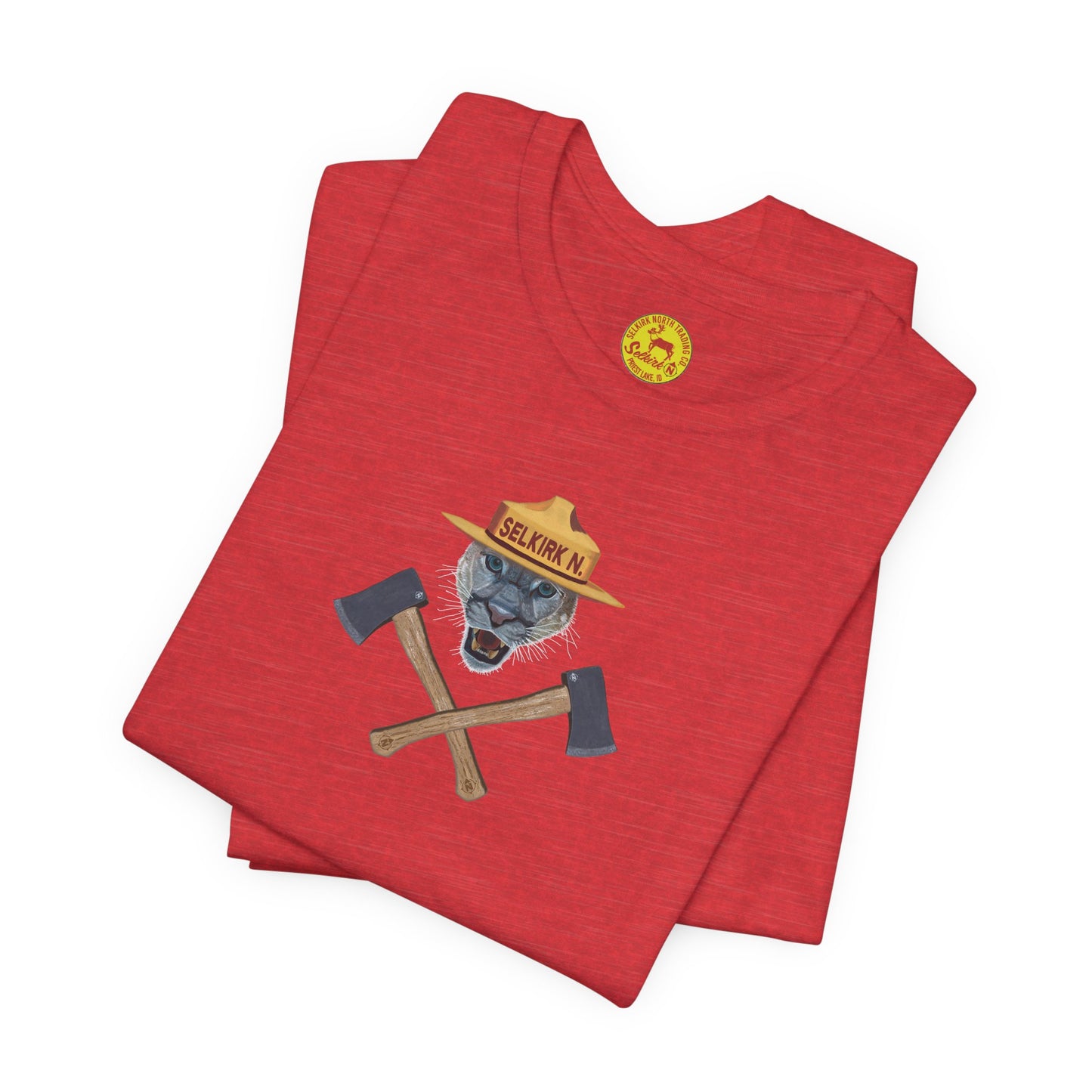 Selkirk Tommy | Vintage PSA Matchbook | Prevent Forest Fires  | Unisex SS T-Shirt