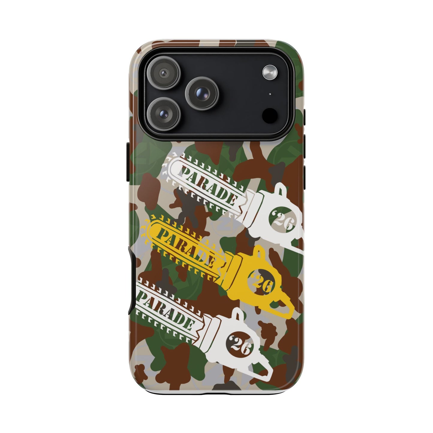 Chainsaw Icon | Camo - Protective Phone Case