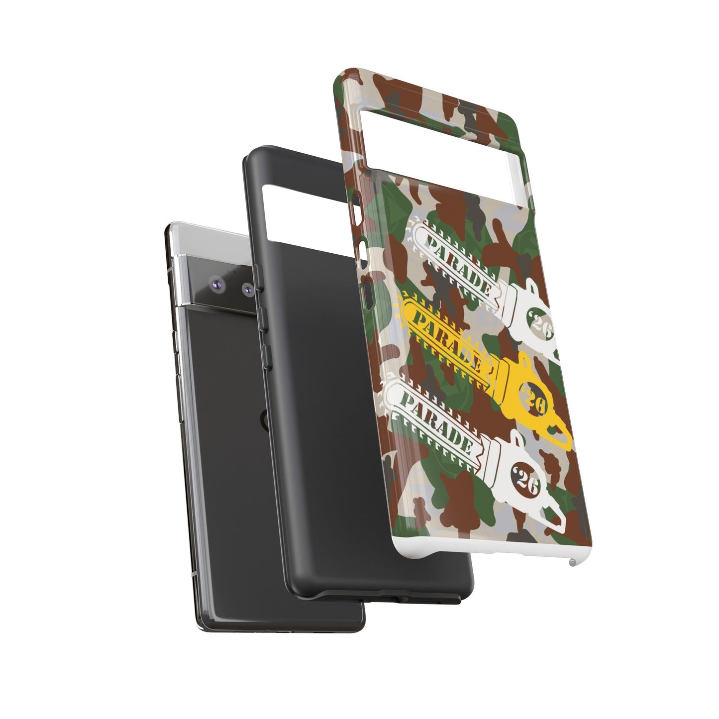 Chainsaw Icon | Camo - Protective Phone Case